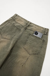 Green Washed Jeans 10