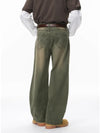 Green Washed Jeans. 6