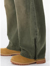Green Washed Jeans 7
