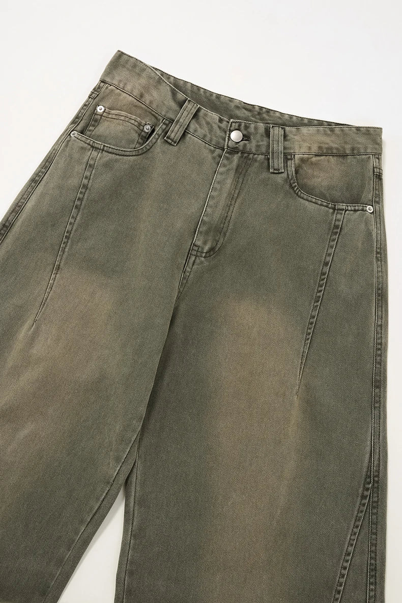 Green Washed Jeans 9