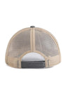 Grey Distressed Curved Brim Trucker Cap 4