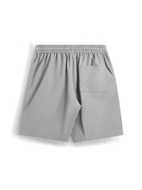 Grey Lightweight Shorts with Large Pockets 2