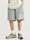 Grey Lightweight Shorts with Large Pockets 3