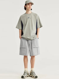 Grey Lightweight Shorts with Large Pockets 5