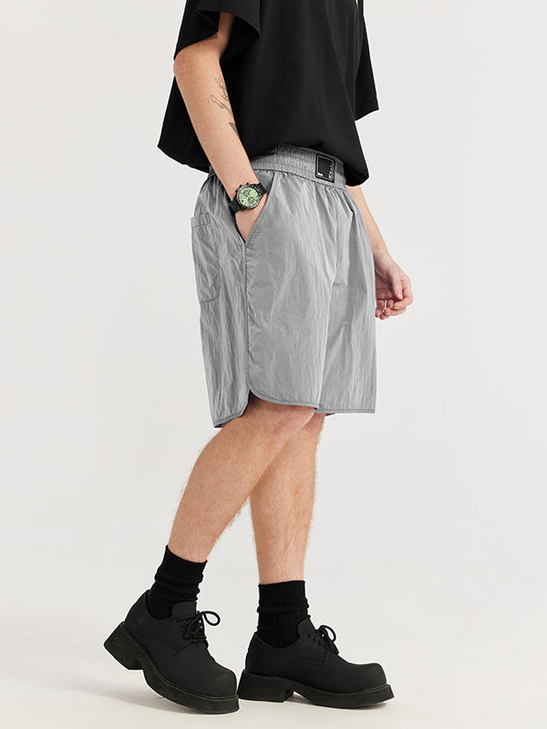 Grey Metallic Boxer Shorts 4