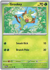 [Collector Troves] Pokemon Scarlet & Violet Twilight Masquerade Grookey Card