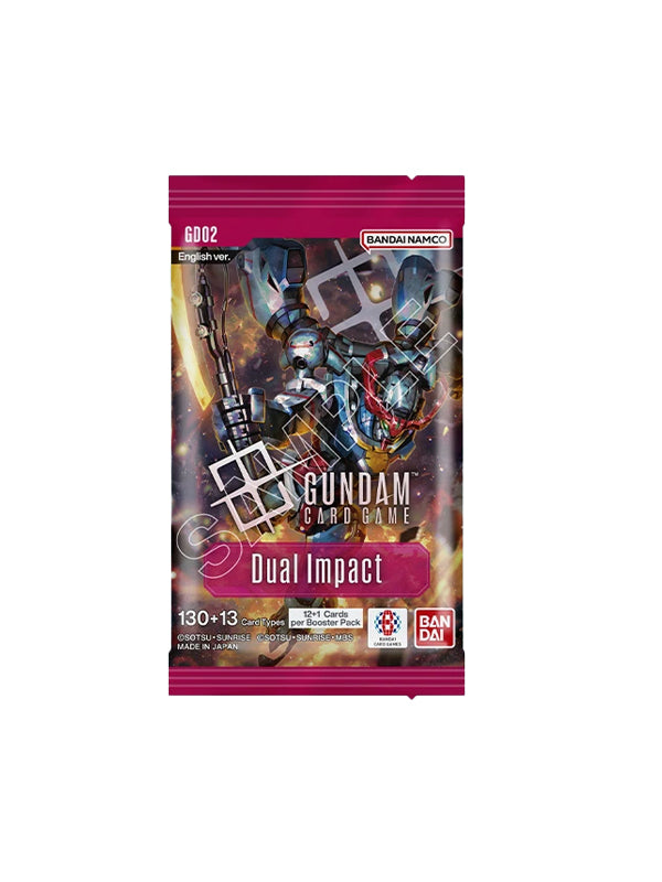 Gundam Card Game Japanese Booster Pack - Dual Impact [GD02]