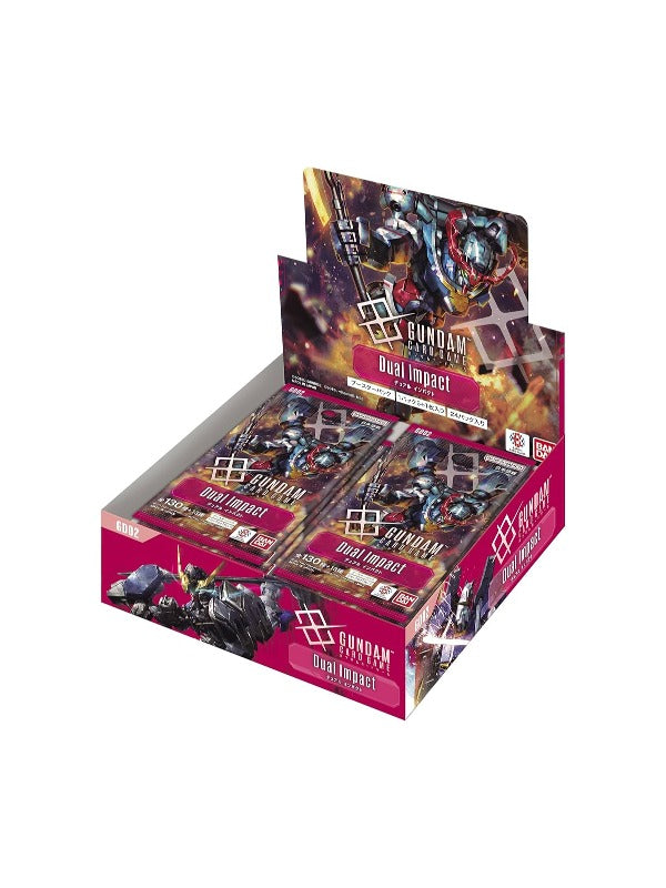 Gundam Card Game Japanese Booster Pack - Dual Impact [GD02] box