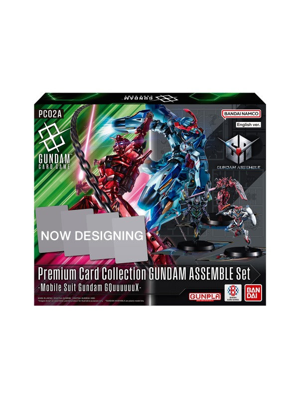Gundam Card Game Japanese Premium Card Collection Gundam Assemble Set -GQuuuuuuX [PC02A]
