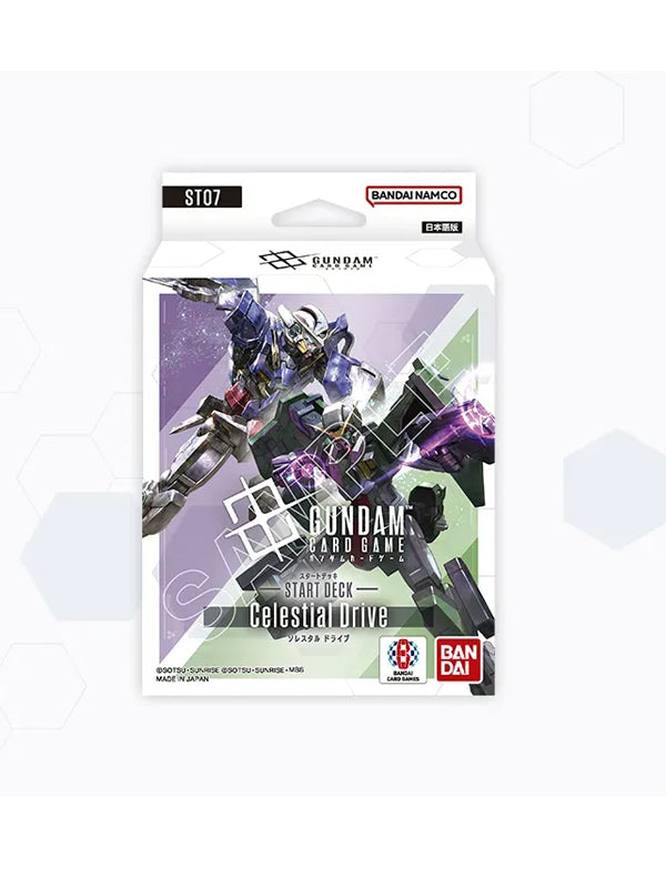 Gundam Card Game Japanese Starter Deck Celestial Drive [ST07]