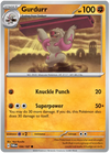 [Collector Troves] Pokemon Scarlet & Violet Twilight Masquerade Gurdurr Card