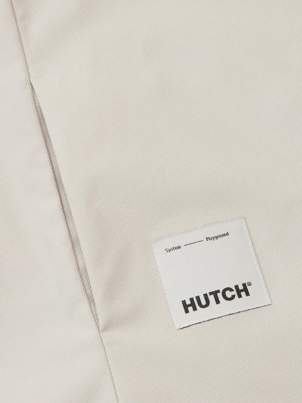 HUTCH ASAP Airy Twill Pullover "Kumo" in Kinari Beige Color 5