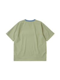 HUTCH ASAP Airy Twill Pullover "Kumo" in Matcha Green Color 2