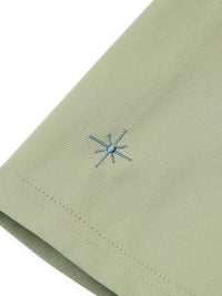 HUTCH ASAP Airy Twill Pullover "Kumo" in Matcha Green Color 6