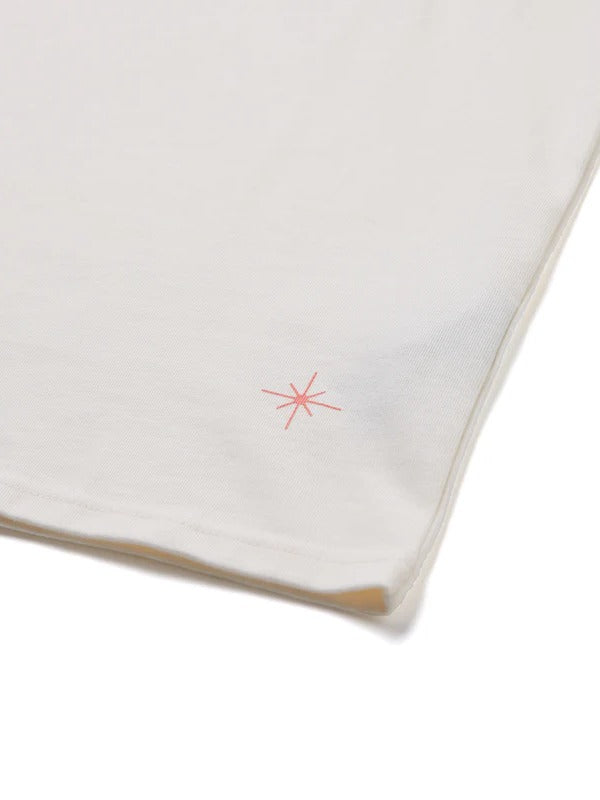 HUTCH ASAP Alpha Cotton Tee "Stairway to Journey" in White Color 5