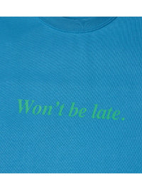 HUTCH ASAP Flip Side Tee “On the way” in Almost Blue Color 5