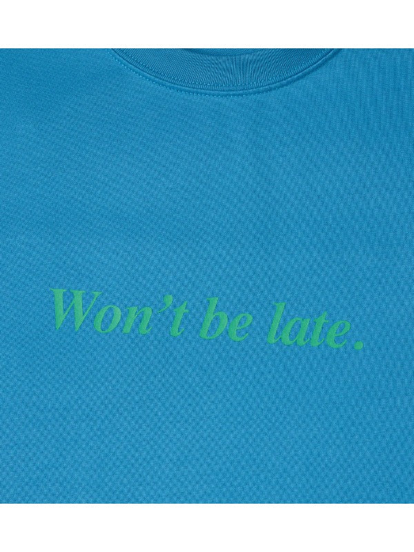 HUTCH ASAP Flip Side Tee “On the way” in Almost Blue Color 5