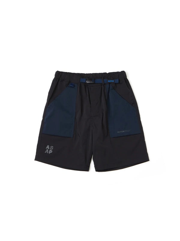 HUTCH ASAP SOLOTEX® System Shorts "Swingman" in Blue in Black Color