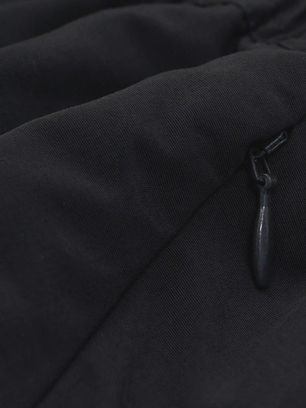 HUTCH ASAP Solid System Shorts "HUTCH in your pocket" in Charcoal Black Color 6