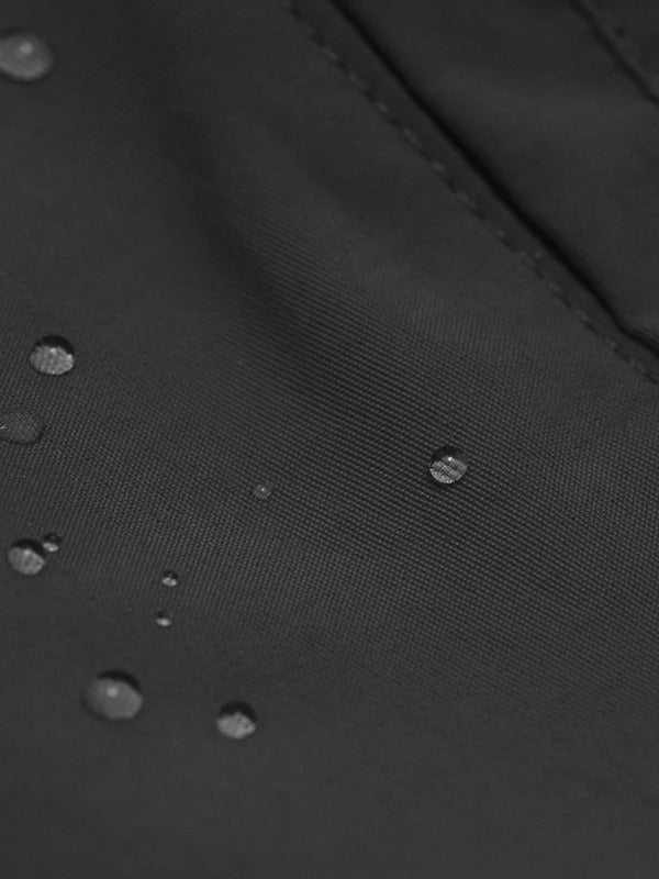 HUTCH ASAP Solid System Shorts "HUTCH in your pocket" in Charcoal Black Color 7