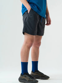 HUTCH ASAP Solid System Shorts "HUTCH in your pocket" in Charcoal Black Color 9