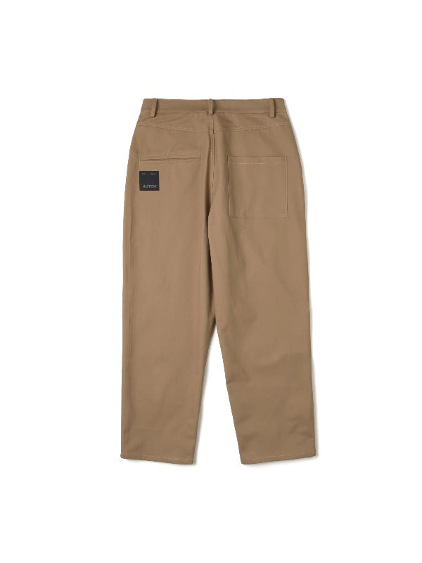 HUTCH ASAP System Chino Pants "Straight out" in Brown Khaki Color 2