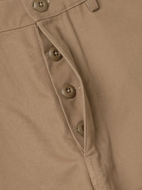 HUTCH ASAP System Chino Pants "Straight out" in Brown Khaki Color 6