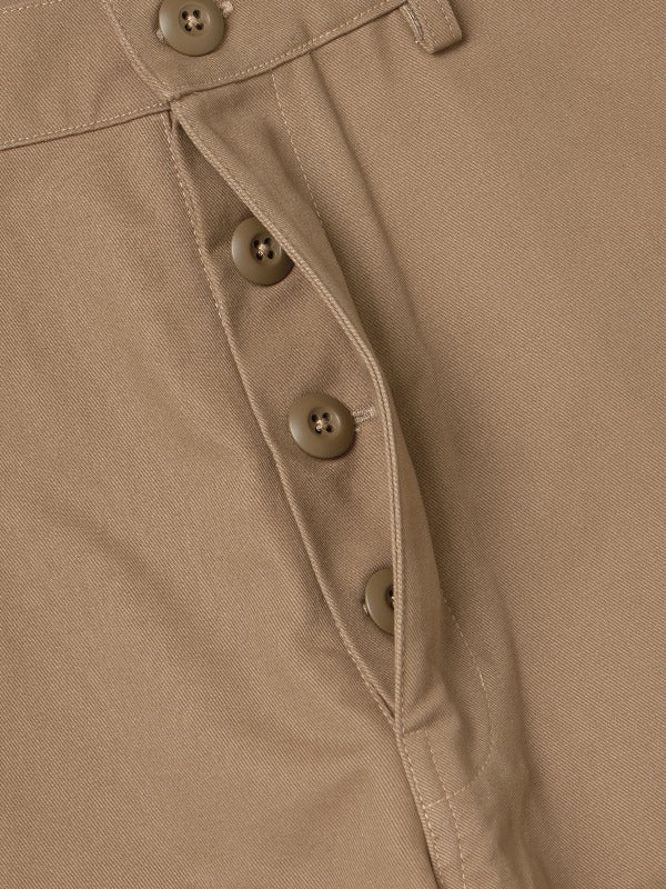 HUTCH ASAP System Chino Pants "Straight out" in Brown Khaki Color 6