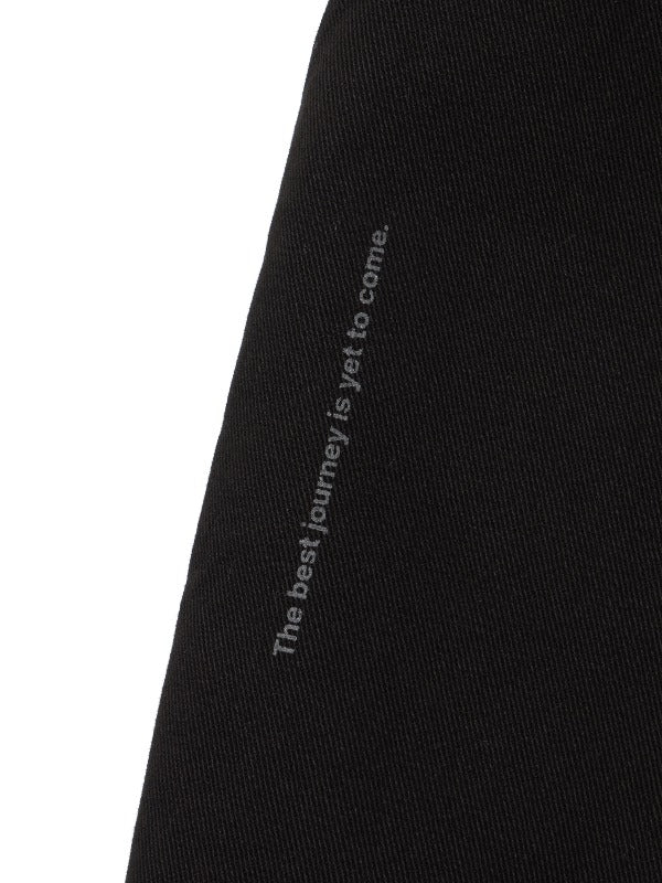 HUTCH ASAP System Chino Pants "Straight out" in Straight Black Color 4