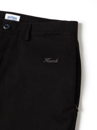 HUTCH ASAP System Chino Pants "Straight out" in Straight Black Color 6