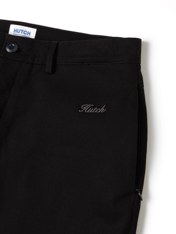 HUTCH ASAP System Chino Pants "Straight out" in Straight Black Color 6