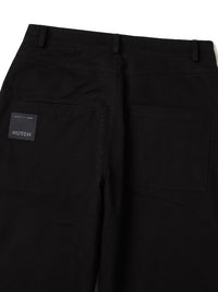HUTCH ASAP System Chino Pants "Straight out" in Straight Black Color 8