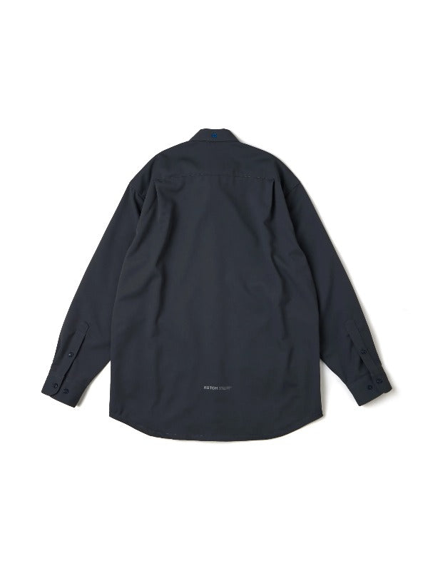 HUTCH ASAP rPET L/S Shirt "Rematch" in Lingering Grey Color 2