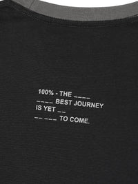 HUTCH Sorona® Tee "Hybrid Story" in Black Color 4