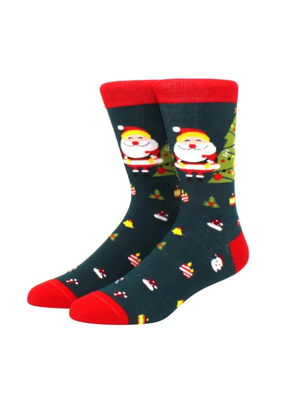 Happy Santa Socks