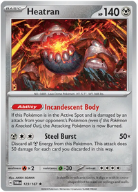 [Collector Troves] Pokemon Scarlet & Violet Twilight Masquerade Heatran Card
