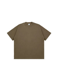 Heavyweight Oversized T-Shirt in Brown Color