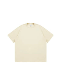 Heavyweight Oversized T-Shirt in Cream Color
