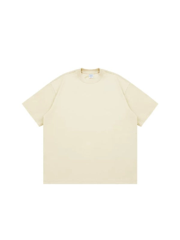 Heavyweight Oversized T-Shirt in Cream Color