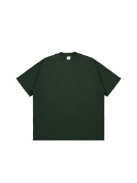 Heavyweight Oversized T-Shirt in Forest Green Color