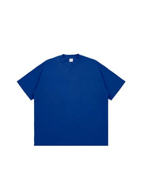Heavyweight Oversized T-Shirt in Vivid Blue Color