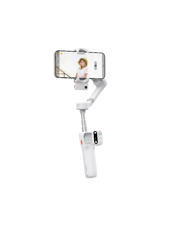 Hohem iSteady V3 Travel Smartphone Gimbal in White Color