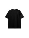 Hope Mesh Polyester T-Shirt in Black Color