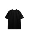 Hope Mesh Polyester T-Shirt in Black Color 2
