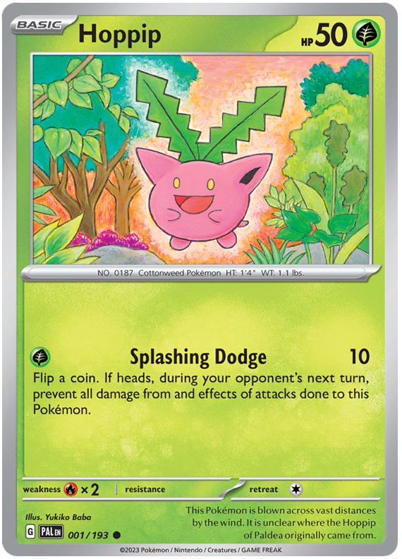 [Collector Troves] Pokemon Scarlet & Violet Paldea Evolved Hoppip Card