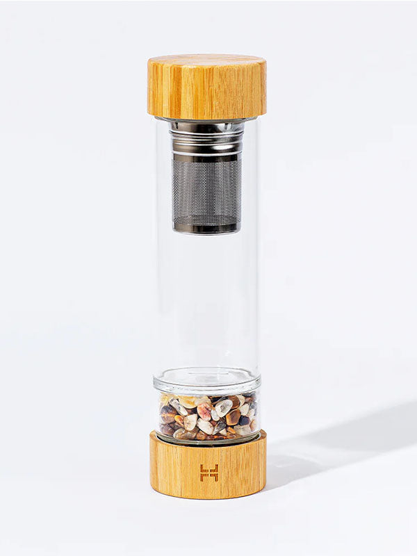 Hoseiki Zen Earth Element Crystal Flask