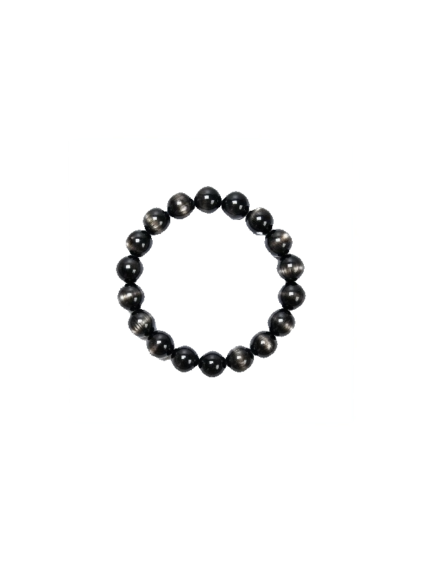 Hoseiki Midnight Aura Hypersthene The Millionaire Bracelet (Beads) 
