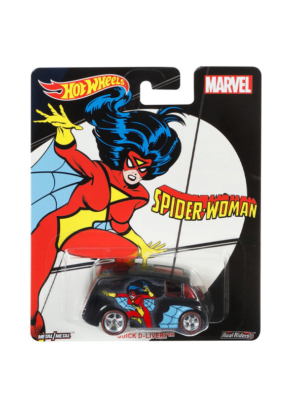 Hot Wheels Marvel Spider-Woman Quick D-Livery