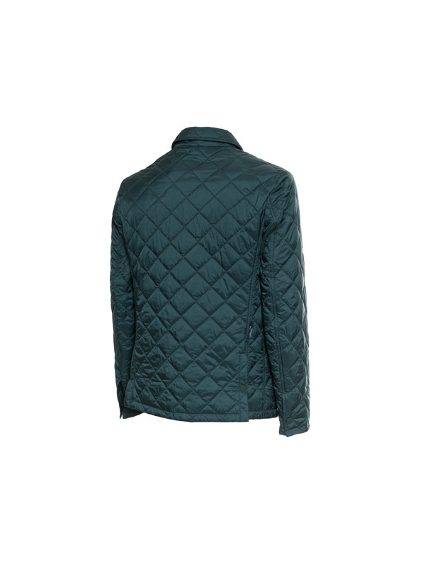 Husky Oscar Quilted Jacket in Green Color
