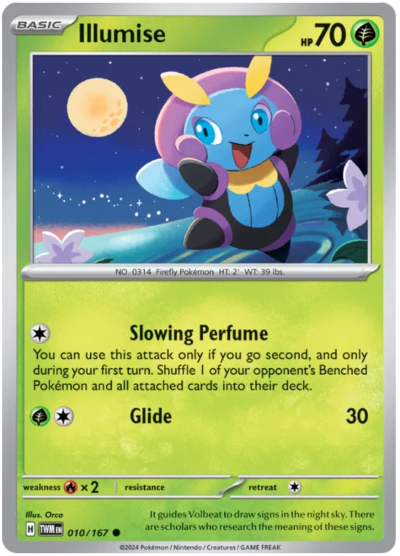 [Collector Troves] Pokemon Scarlet & Violet Twilight Masquerade Illumise Card